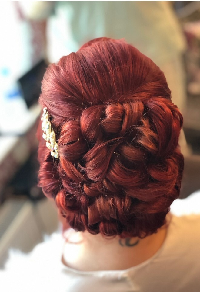 Beauty with you bridal hair style Northamptonshire