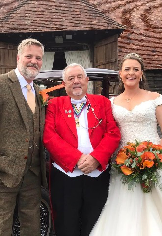 Wedding toastmaster Trevor English based in Southampton, Hampshire