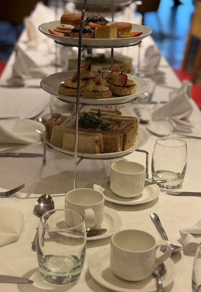 Afternoon Tea at the Holiday Inn Reading-South suitable for weddings and special occasions