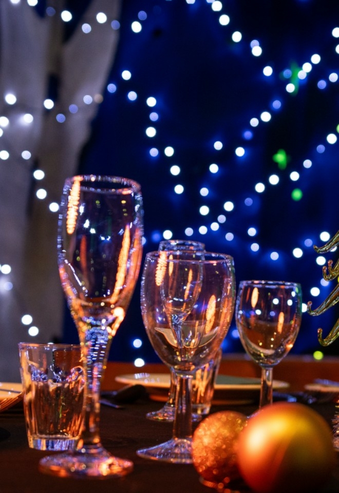 Whispering Wood Glasses on Table2