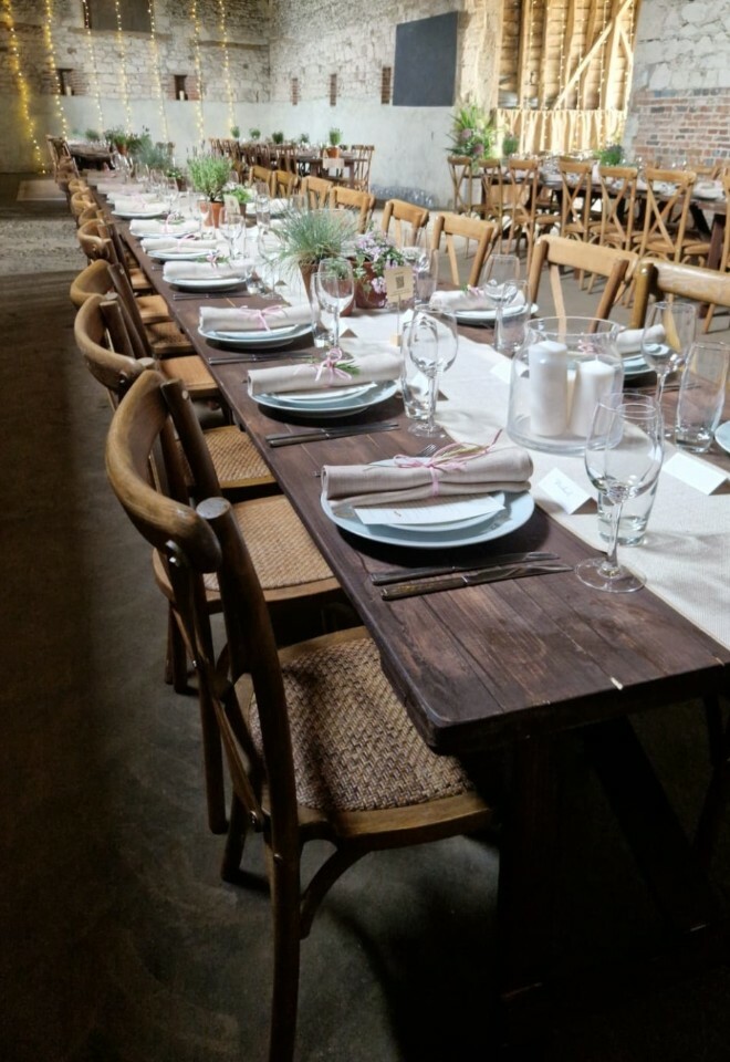 WA Carr & Son table decoration