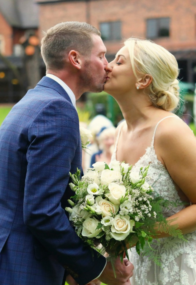 You may kiss the bride