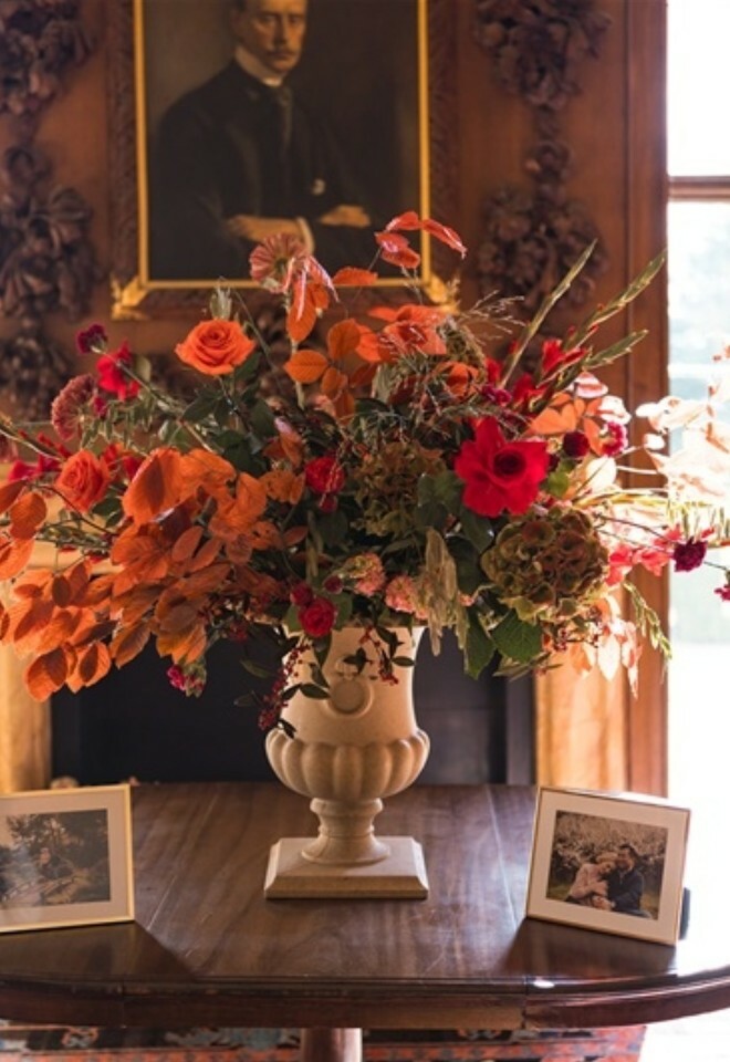 wedding, flowers, wedding flowers, stately home