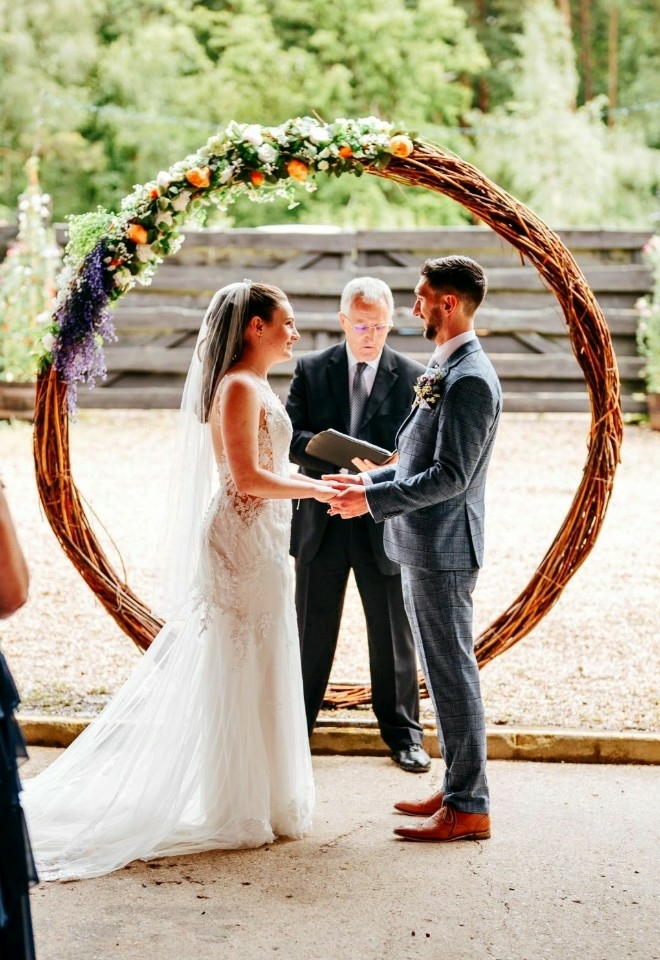 H&T Civil Weddings Celebration Ceremony at Captains Wood Barn, Great Totham,, Essex