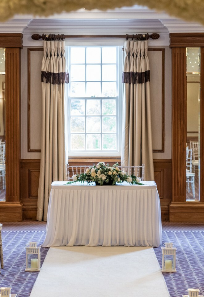 Manor Hotel Solihull Weddings Guernsey Ceremony