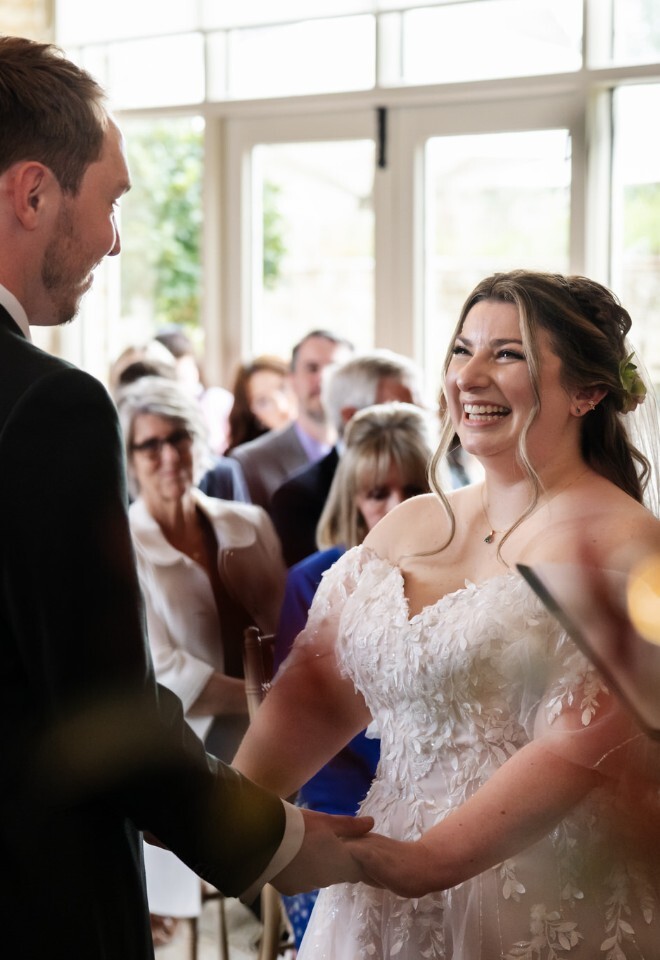 Stratton Court barn wedding ceremony