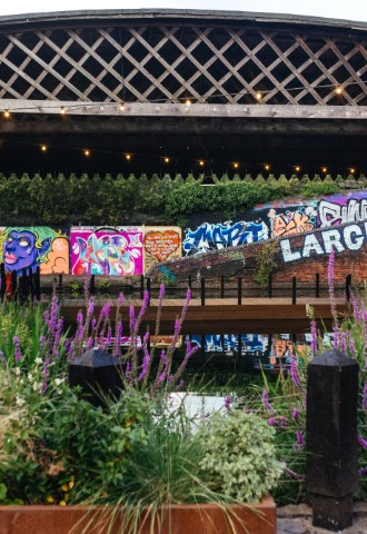 The Bond - Canal - Pond - Graffiti 