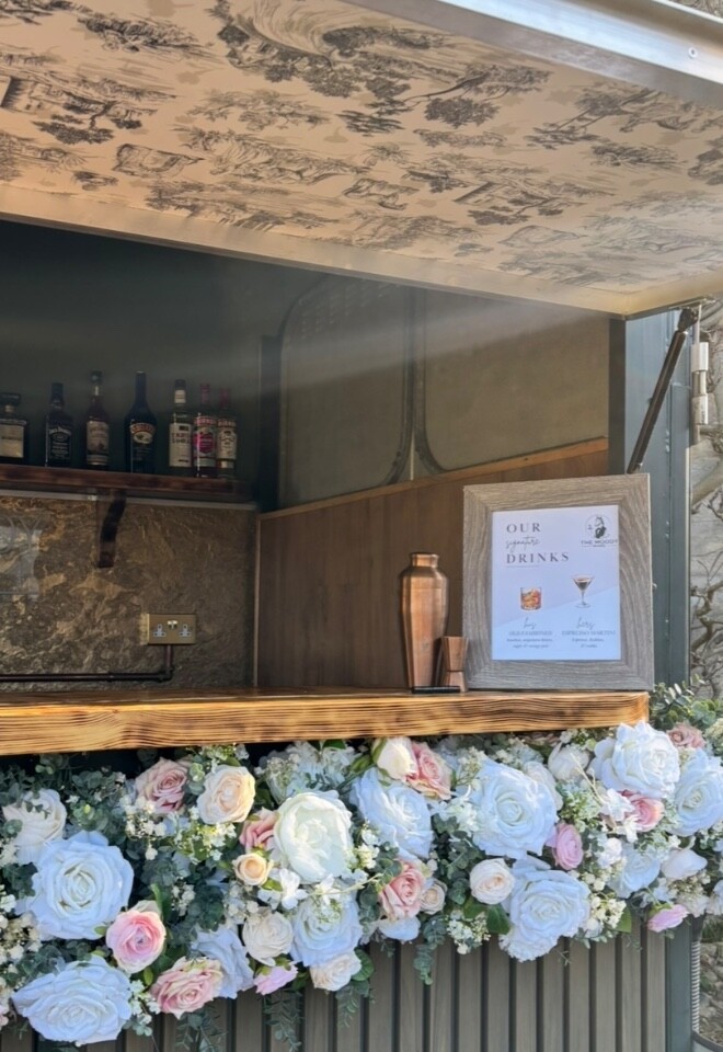 Customised drink menu
