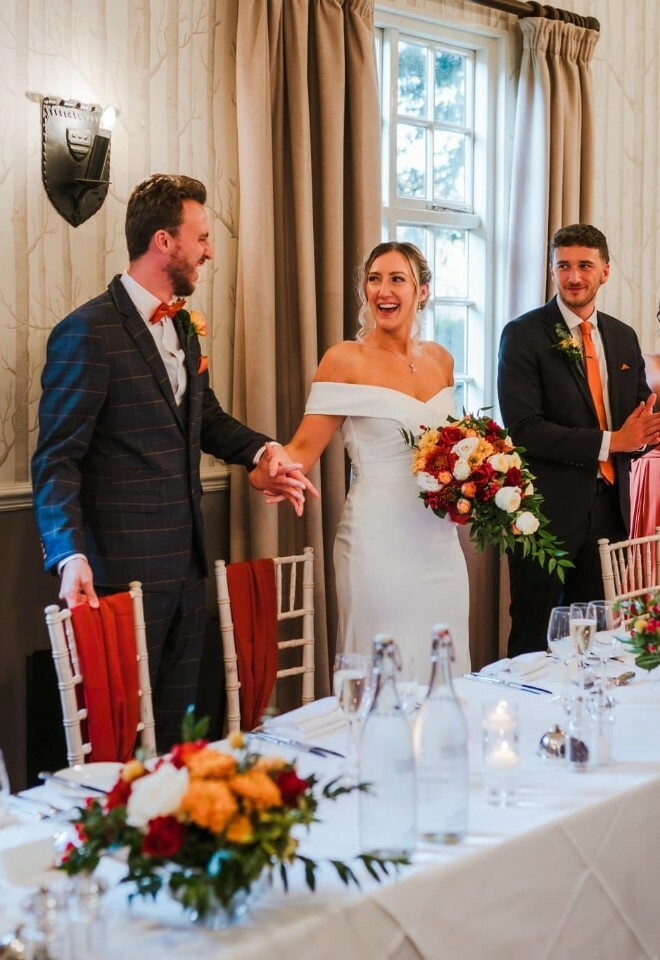 Autumnal Wedding Breakfast