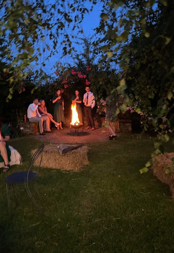 relaxed garden atmosphere