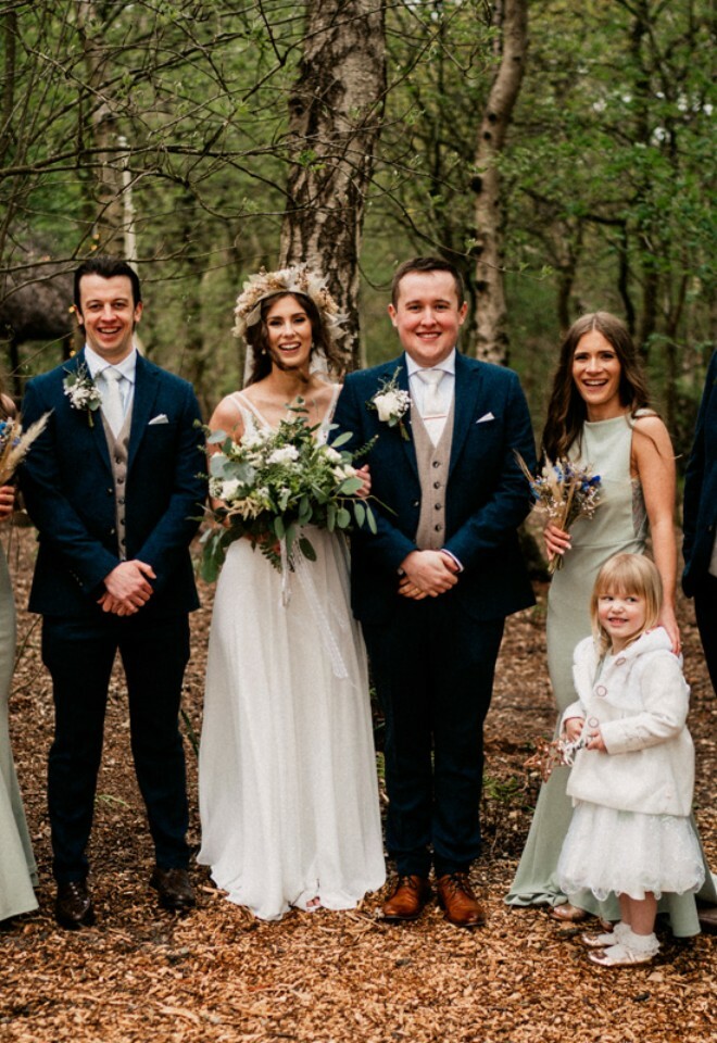 Silver Birch Wedding Ties