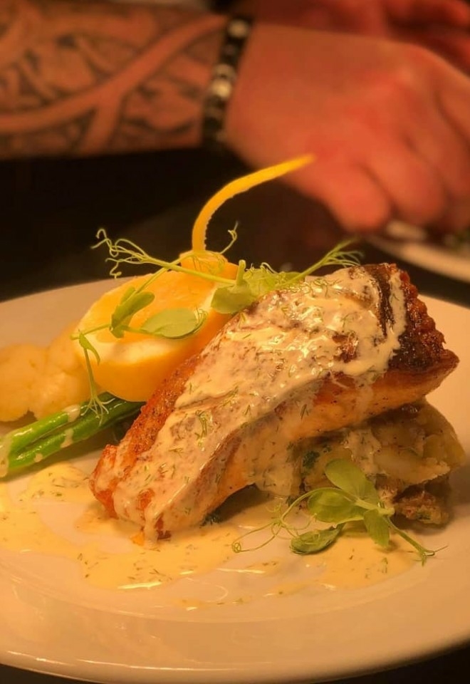 The food