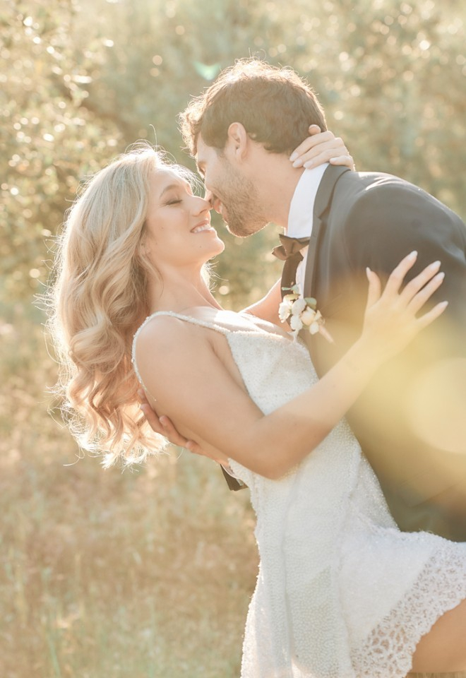 image of couple in fields taken by Stuart Wood Photography