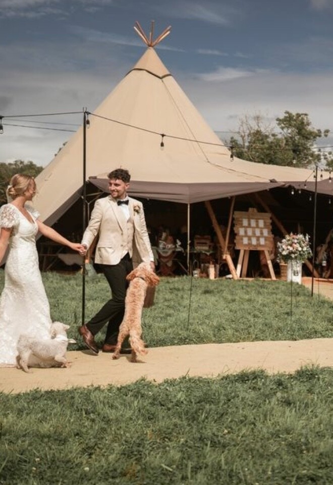 Wedding Tipi Runway