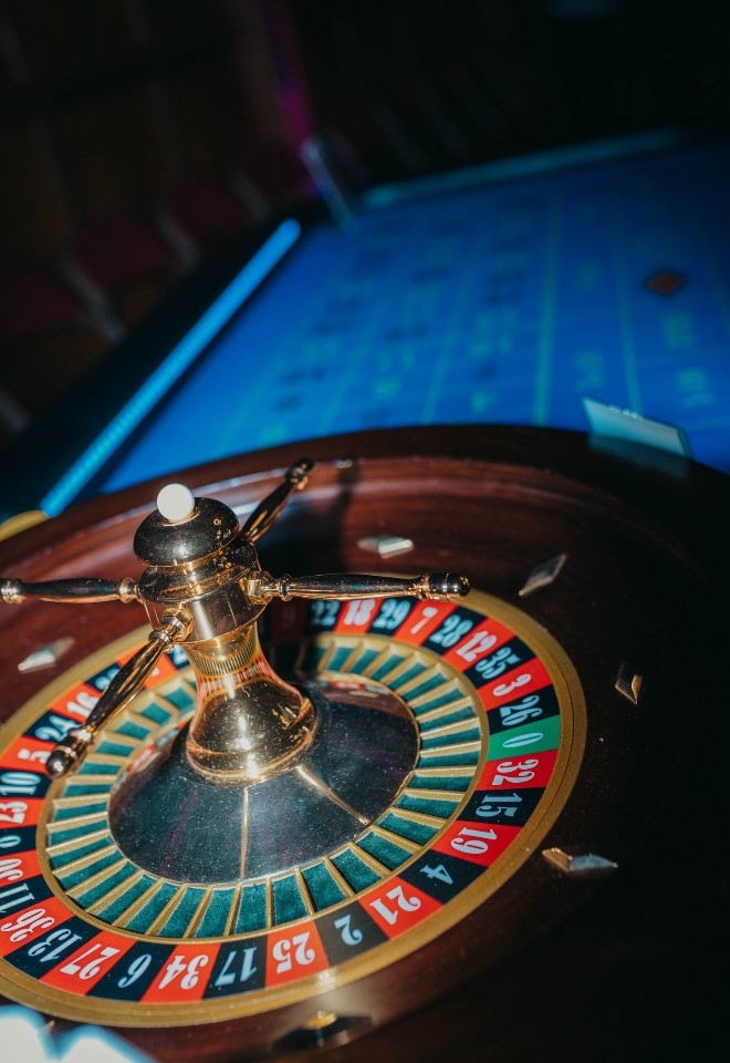 Roulette table by casinorama and Elite Events London at Oxford Town Hall