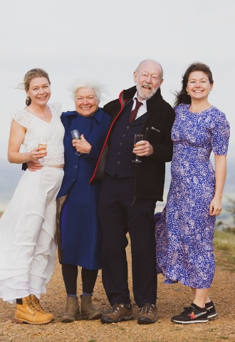 Adventure weddings on The Malvern Hills, Worcestershire 