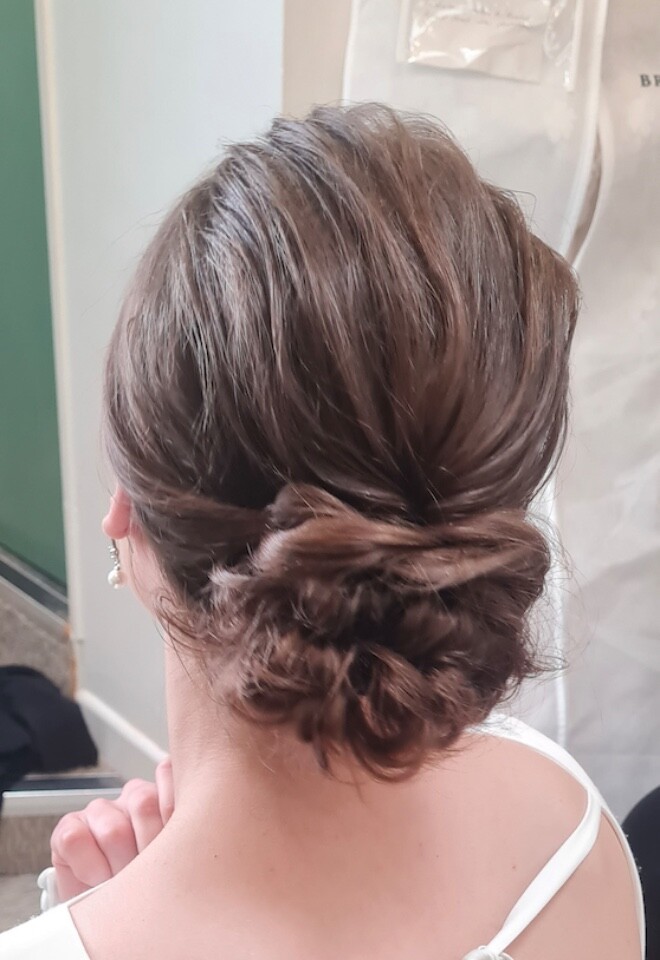 Bridal hair
