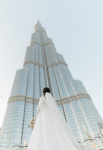 Armani Hotel Dubai Bride