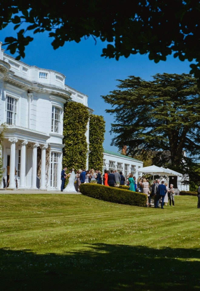 Drinks Reception at Greenlands Wedding