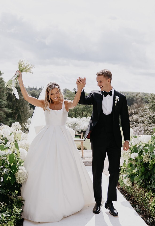 Outdoor Ceremony at Delamere Manor