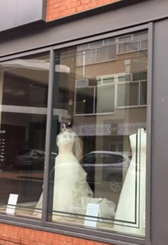 wed2b Wrexham shop front