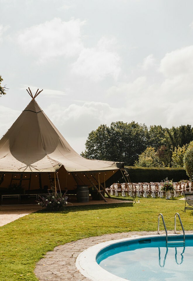 summer garden wedding