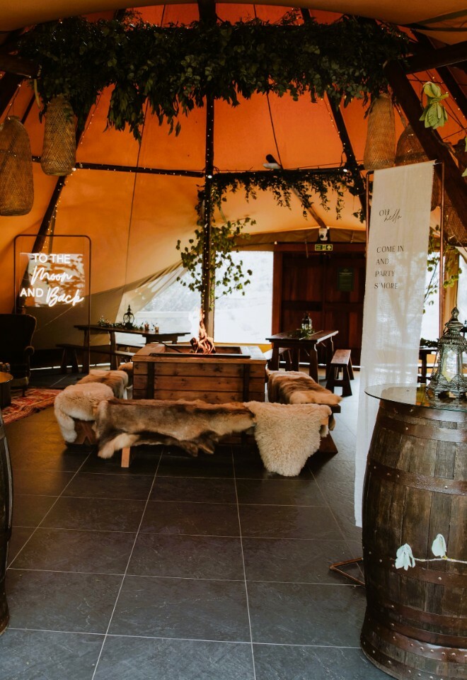 Inside Tipi