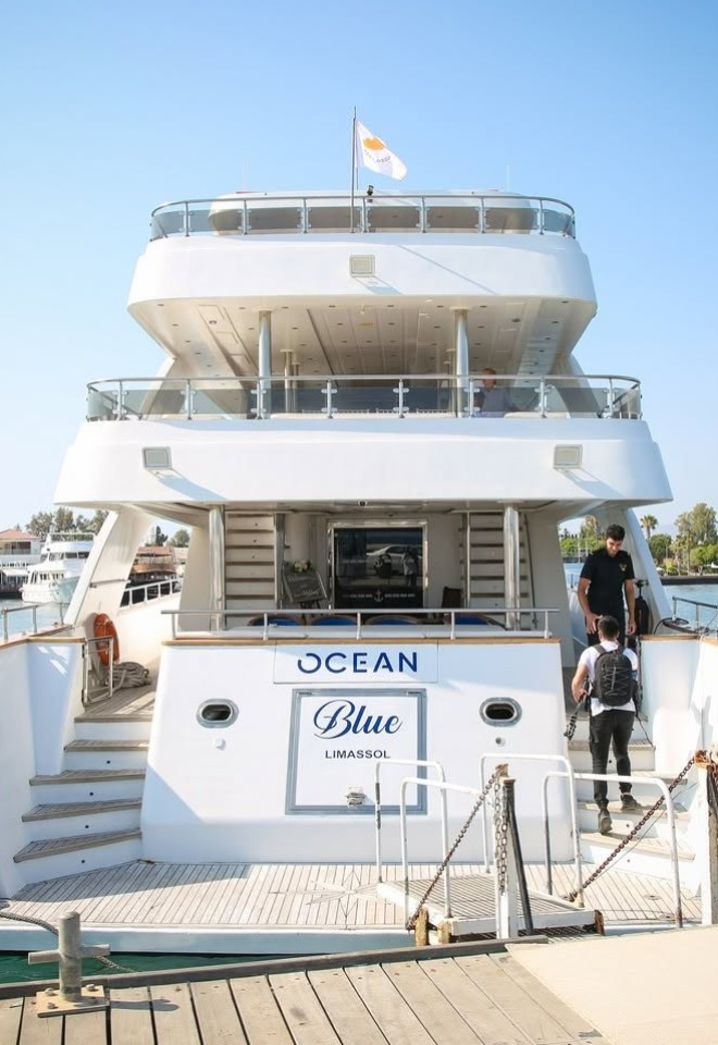 Yacht wedding in Cyprus