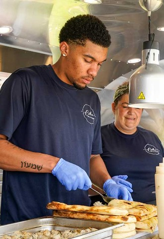 Street food Italian style from Cibo Deli delicious home made food for your wedding reception