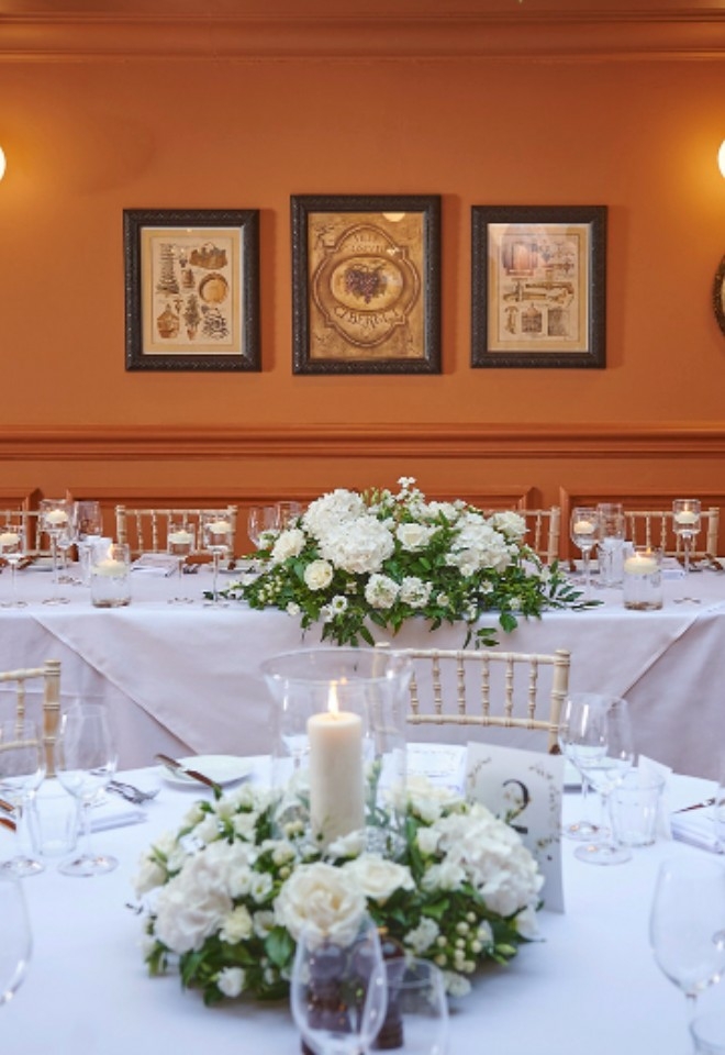 The Top Table Wedding Breakfast at Hotel Du Vin York