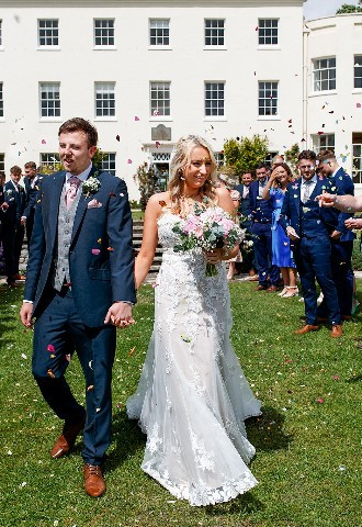 Exeter outdoor wedding photography