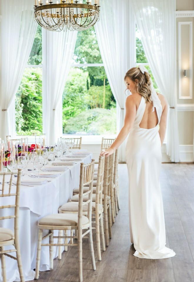 Chandelier Wedding Breakfast