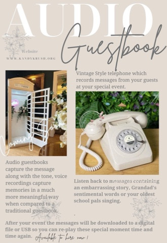 Audio Guestbook