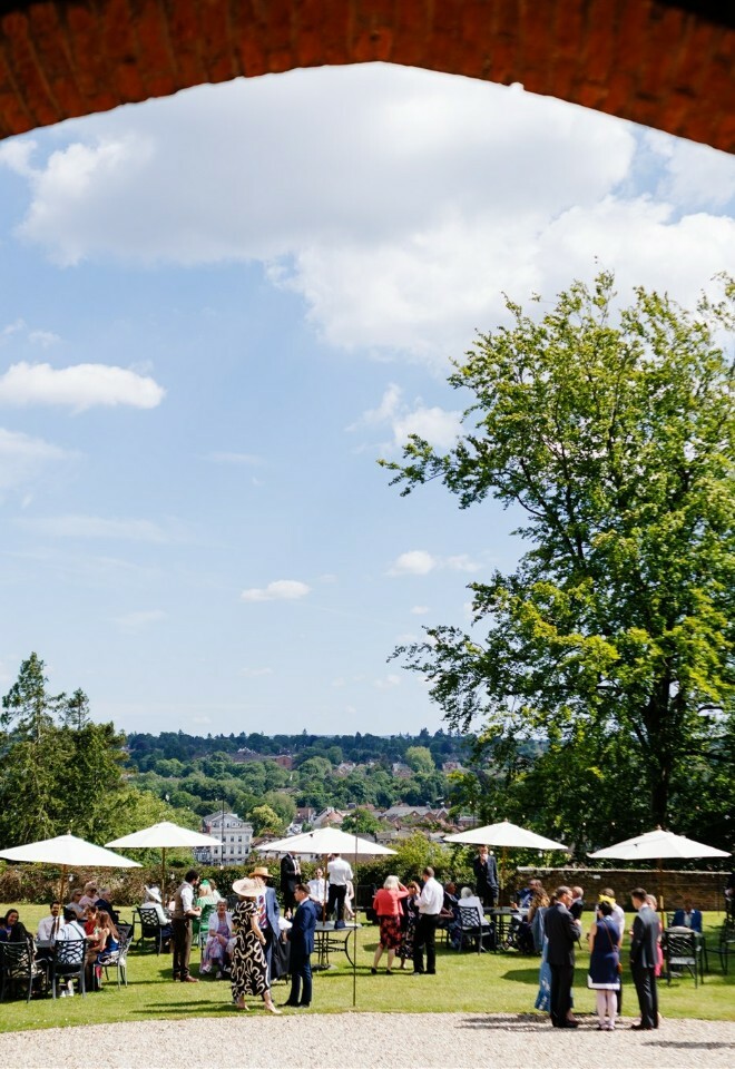 Great Lawn at Farnham Castle