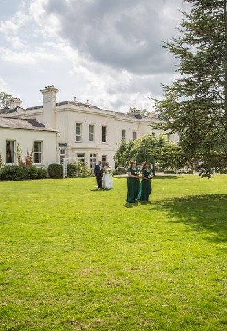 Morden Hall grounds and exterior of building