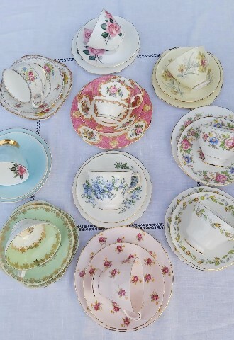 Vintage crockery hire oxfordshire home counties