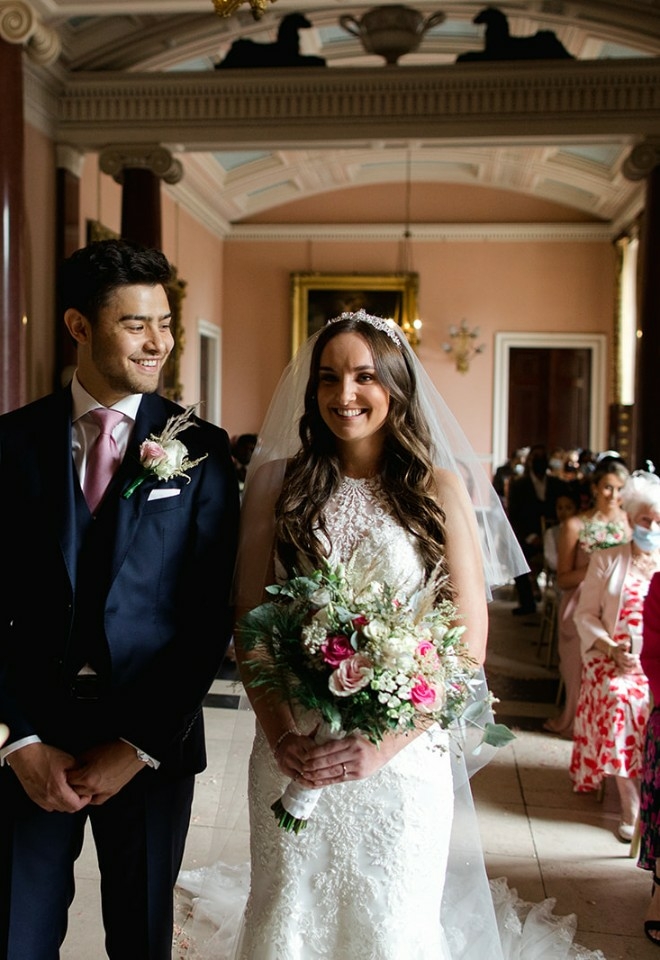 Entrance Hall photo Bride and Groom