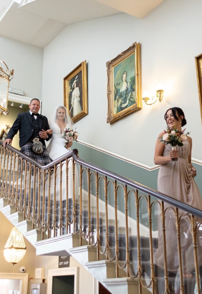 Bride walk into ceremony 