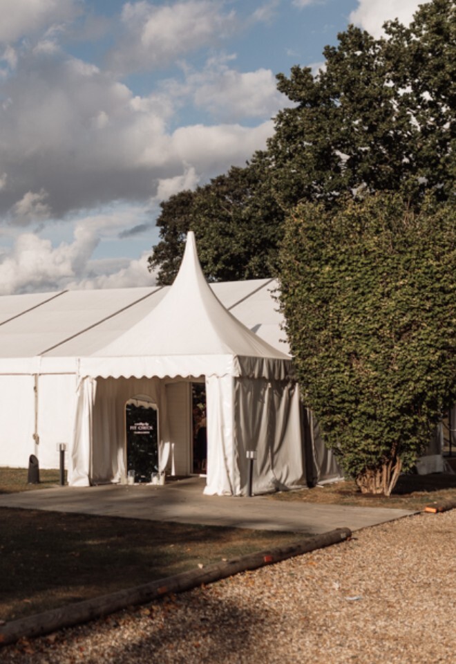 Marquee at That Amazing Place Wedding Venue