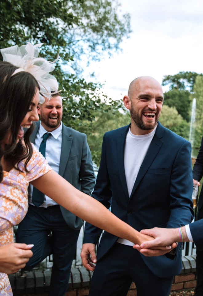 everyone is left laughing and smiling as the magician does something impossible