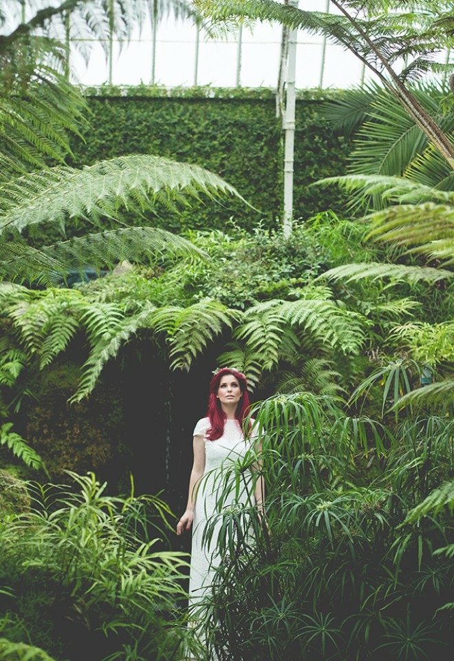 Fernery Bride at Tatton Park