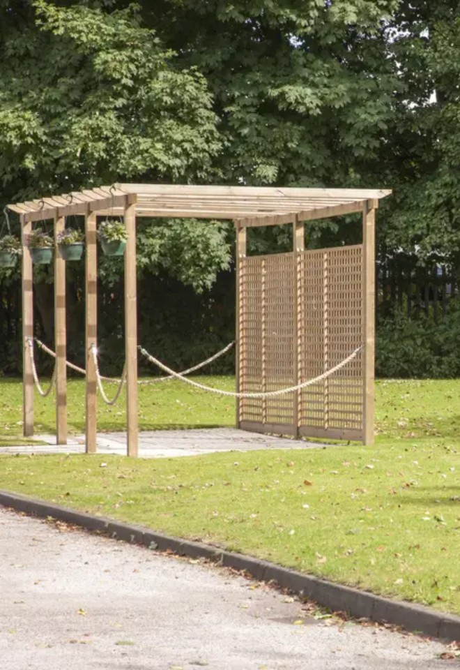 Outside Photo & Seating Area
