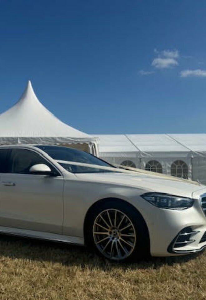 Luxury S Class Mercedes Wedding Car
