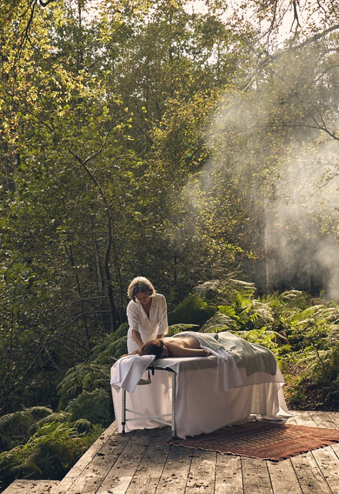 Lakeside massage