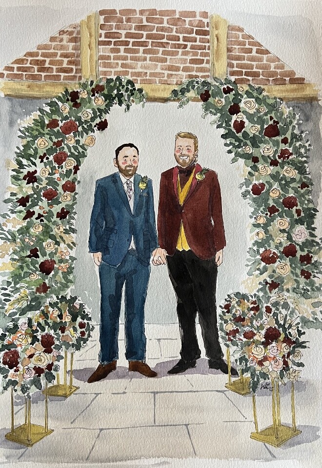 Live Ceremony Portrait