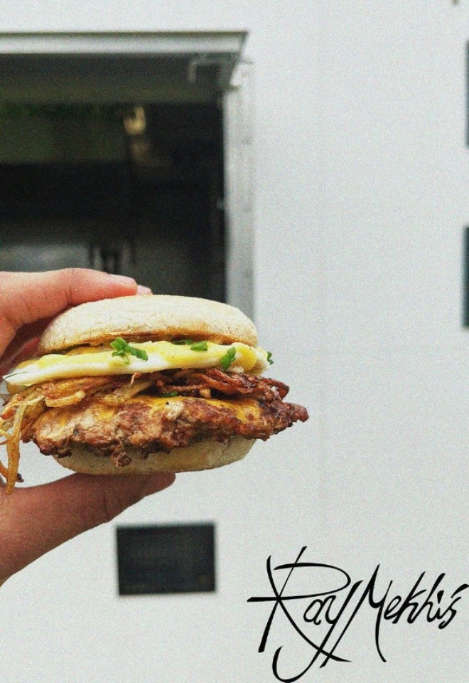 English Muffin by Ray Mekhis street food wedding catering in Oxfordshire