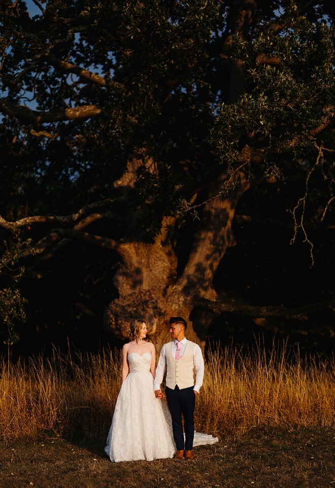 The Stunning Grounds at Sunset