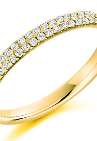 Diamond wedding ring