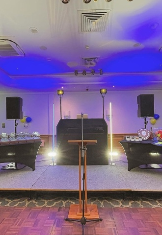 We provided the Sound, Lighting & Entertainment for the Oxford Speedway End Of Seasons Awards Evening