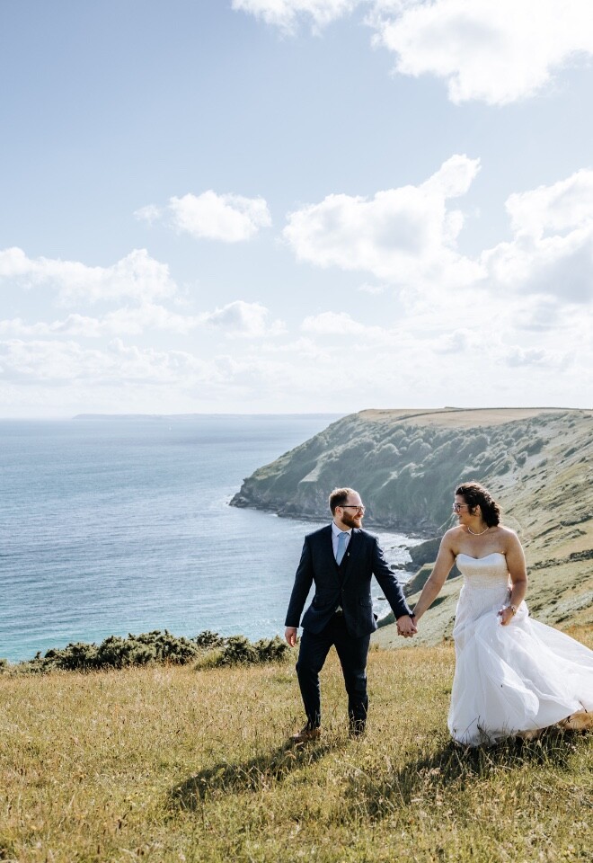 sea view coastal wedding 